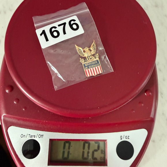 Vintage Coro WWII Sterling Sweetheart Pin Brother In Service Eagle Shield Brooch - Picture 7 of 7